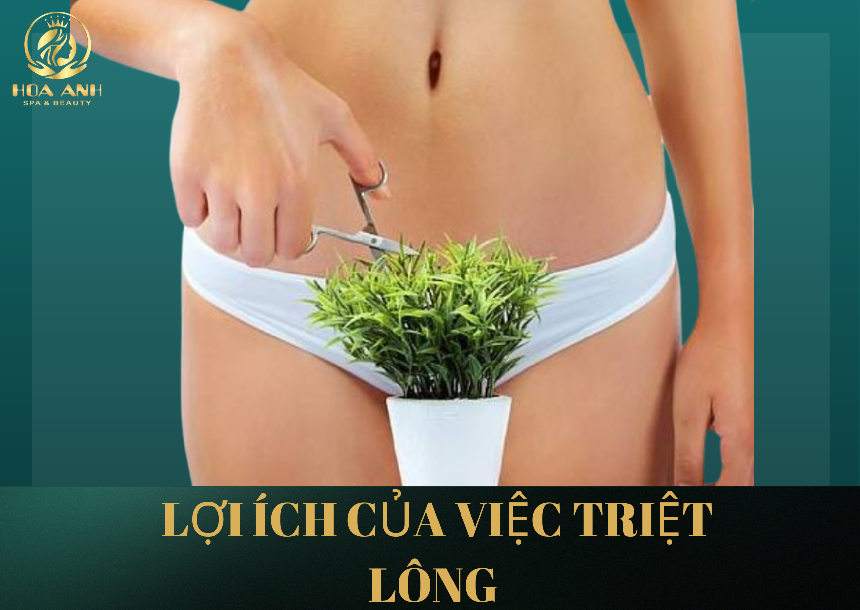 LỢI ÍCH CỦA VIỆC TRIỆT LÔNG VÙNG KÍNH Tại Thẩm Mỹ Viện Hoa Anh Cà Mau