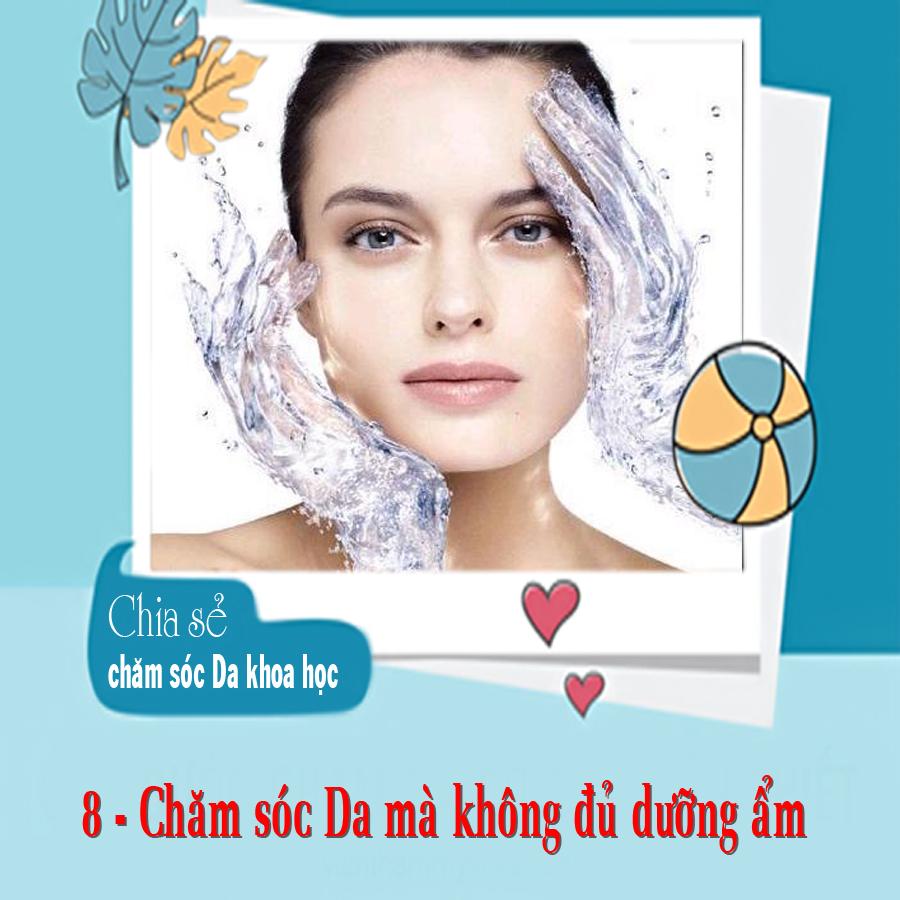 8 Sai lầm khiến Da bạn mãi không đẹp
