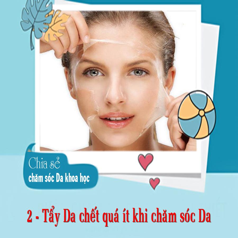 8 Sai lầm khiến Da bạn mãi không đẹp