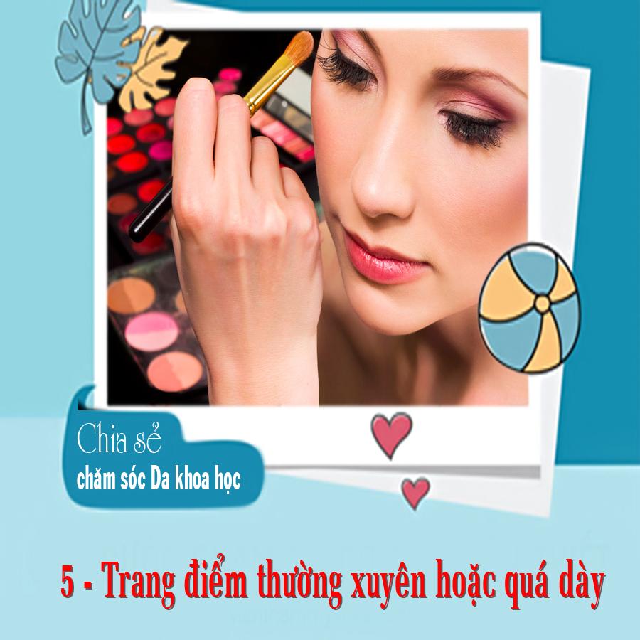 8 Sai lầm khiến Da bạn mãi không đẹp