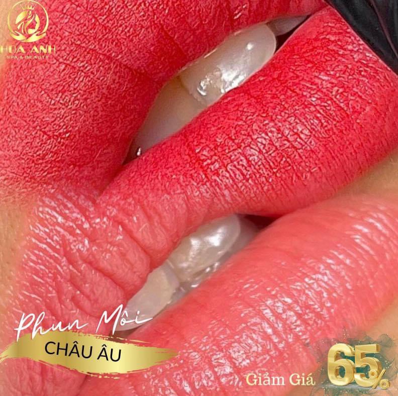 PHUN MÔI CHÂU ÂU- SIÊU CĂNG MỊN Tại Thẩm Mỹ Viện Hoa Anh Cà Mau