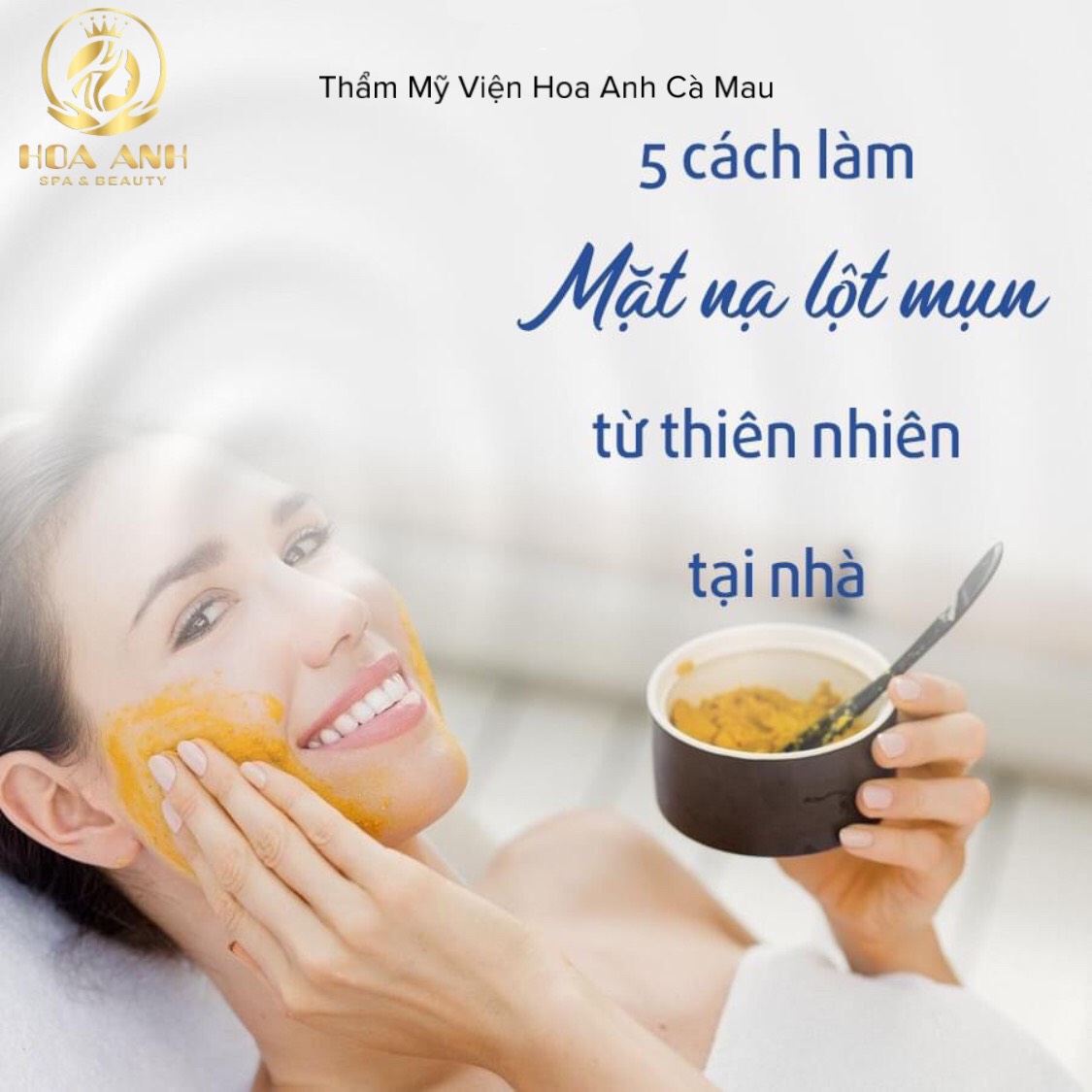 5 CÁCH LÀM MẶT NẠ LỘT MỤN TỪ THIÊN NHIÊN TẠI NHÀTại Viện Hoa Cà Mau