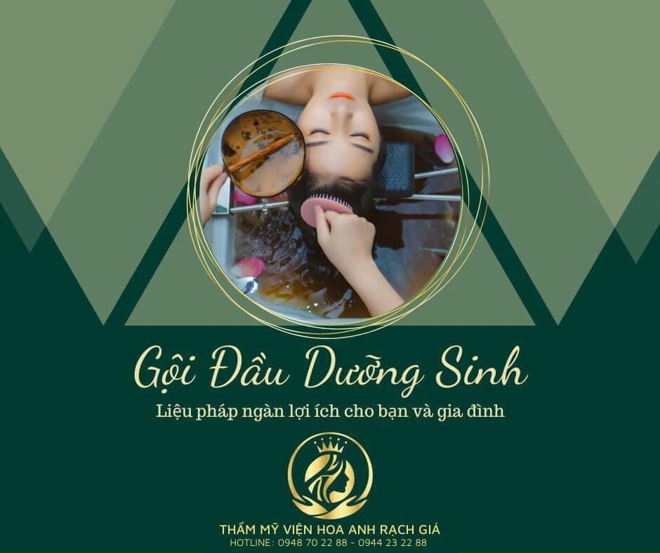 GỘI DƯỠNG SINH Tại Thẩm Mỹ Viện Hoa Anh Cà Mau