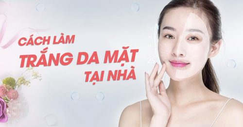 cách làm trắng da mặt tại nhà