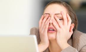 căng thẳng, stress dẫn đến hình thành nếp nhăn