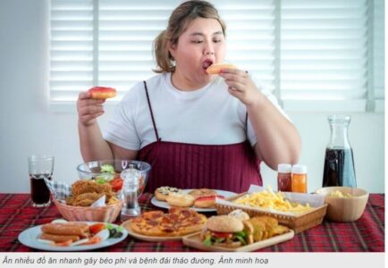 chế độ ăn uống quá mức