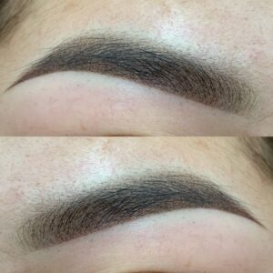 phun mày tản bột