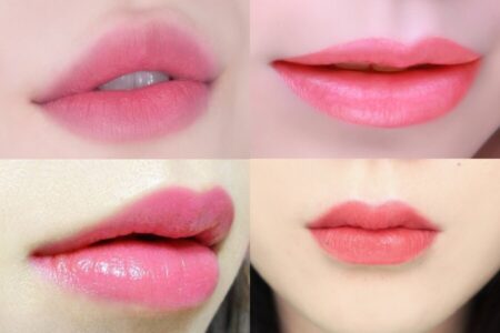 phun môi màu hồng baby