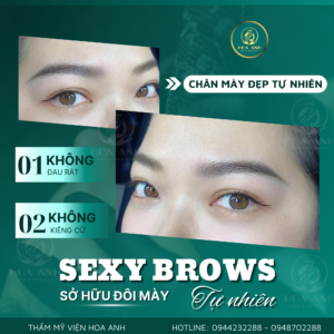 điêu khắc sợi sexy brows