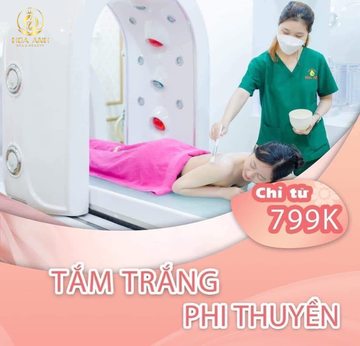 tắm trắng phi thuyền