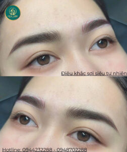 phun xăm chân mày