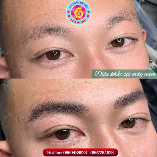 điêu khắc mày nam