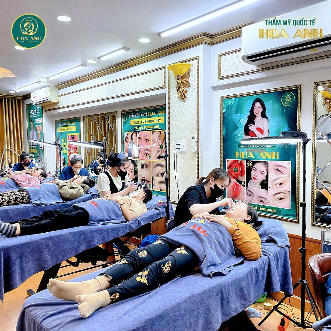 phun xăm tại Hoa Anh