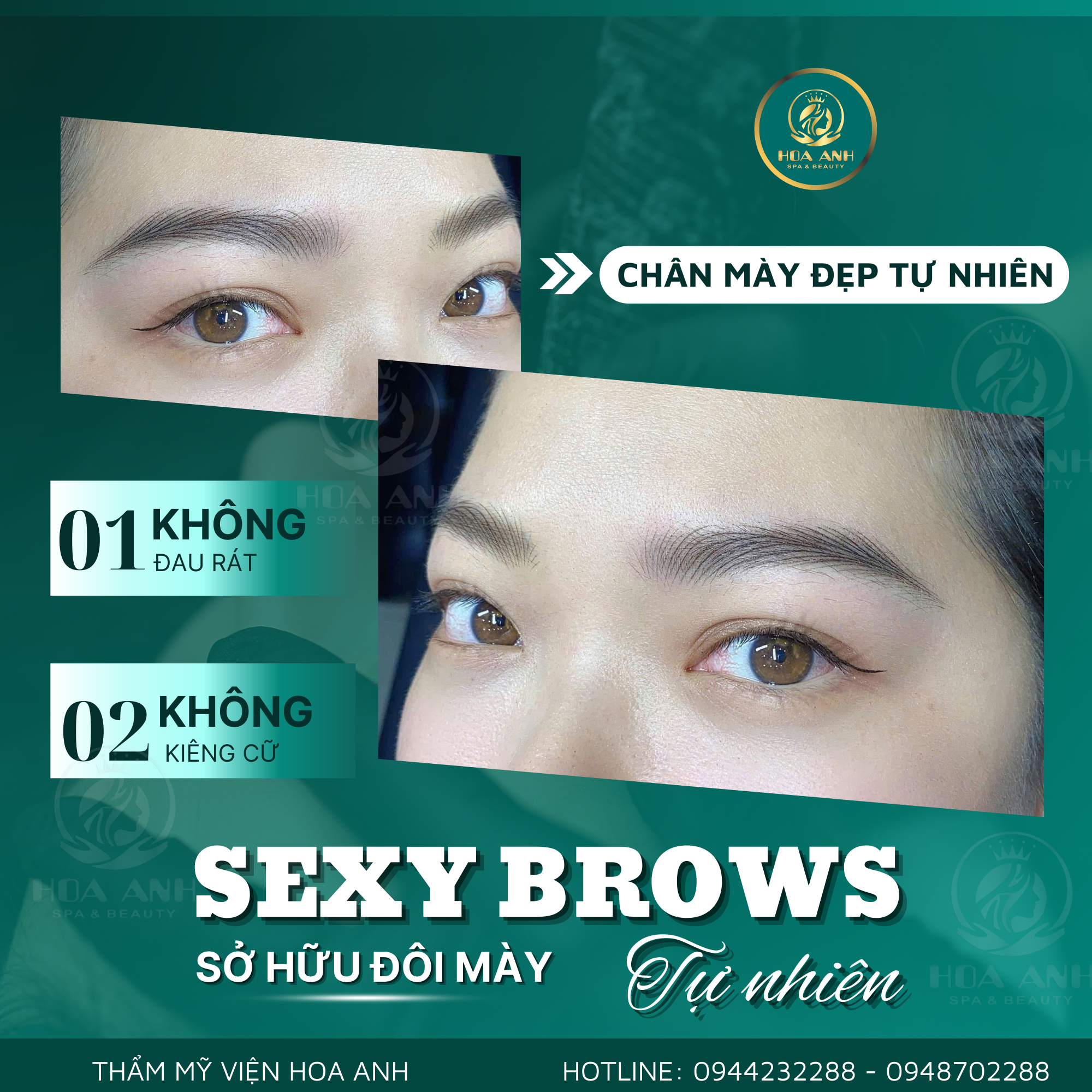 điêu khắc sợi mày tự nhiên