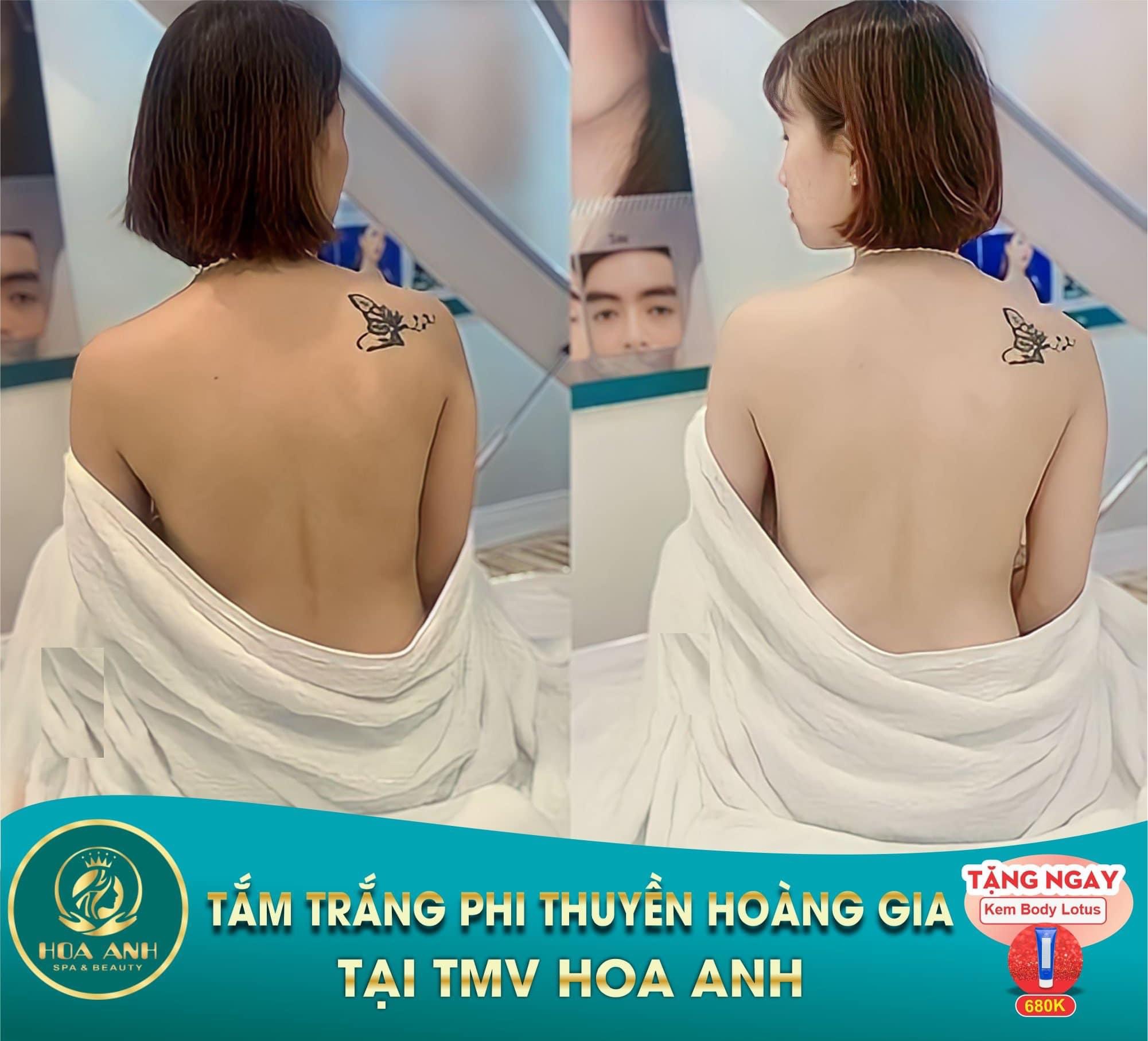 tắm trắng phi thuyền