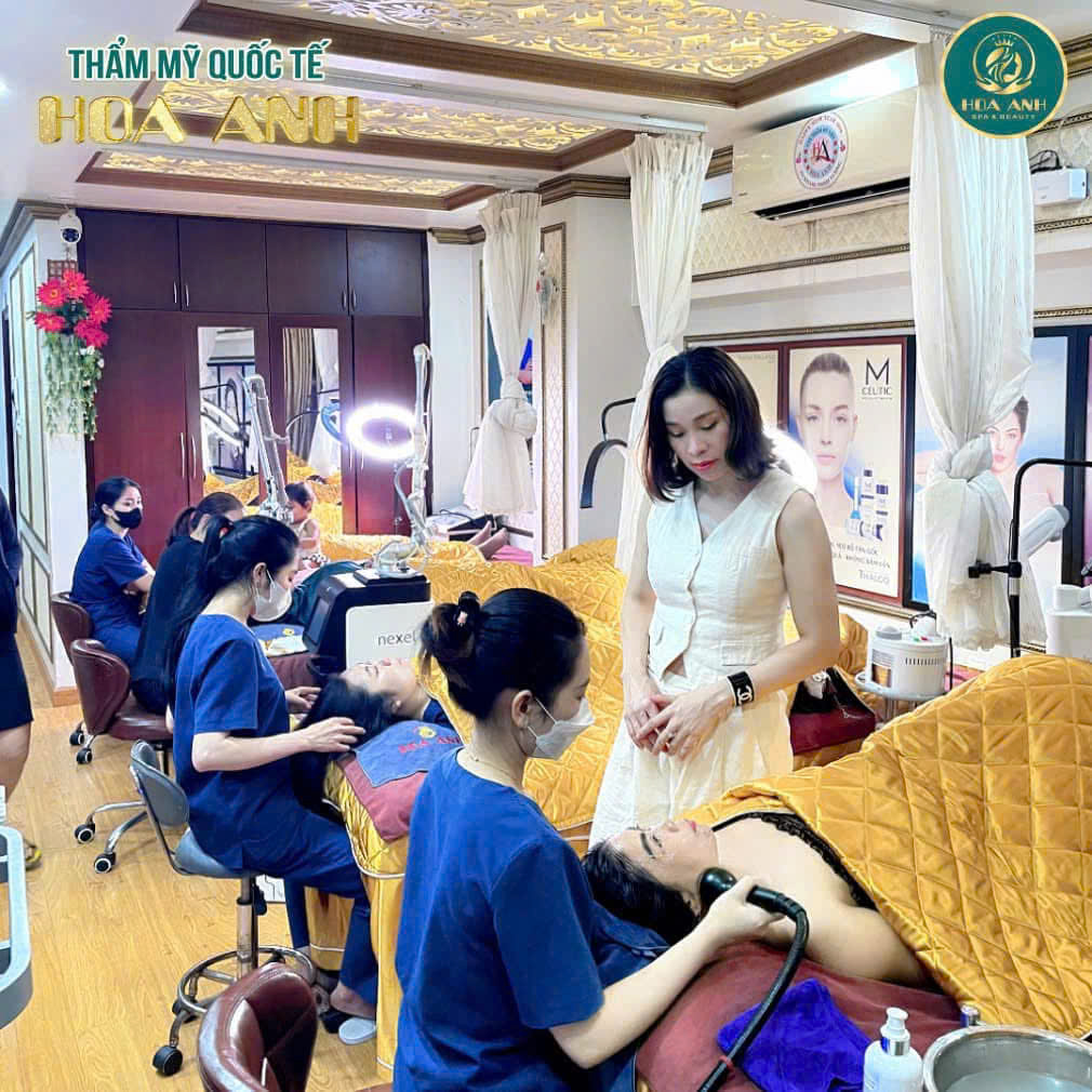 phòng chăm sóc da Hoa Anh