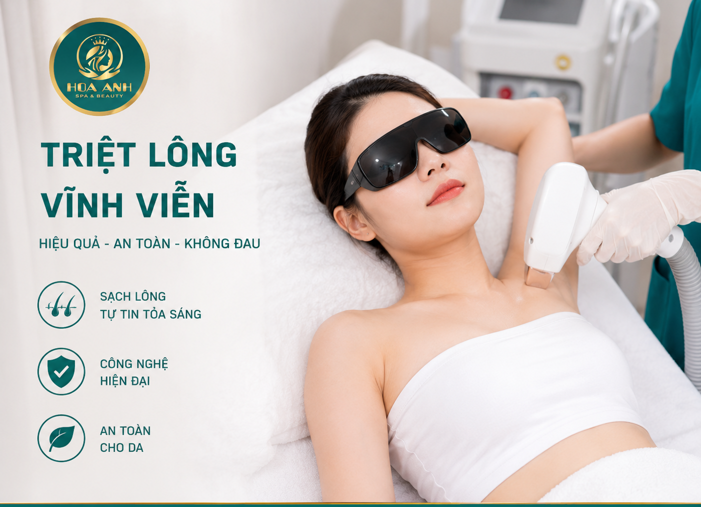 Triệt lông vĩnh viễn