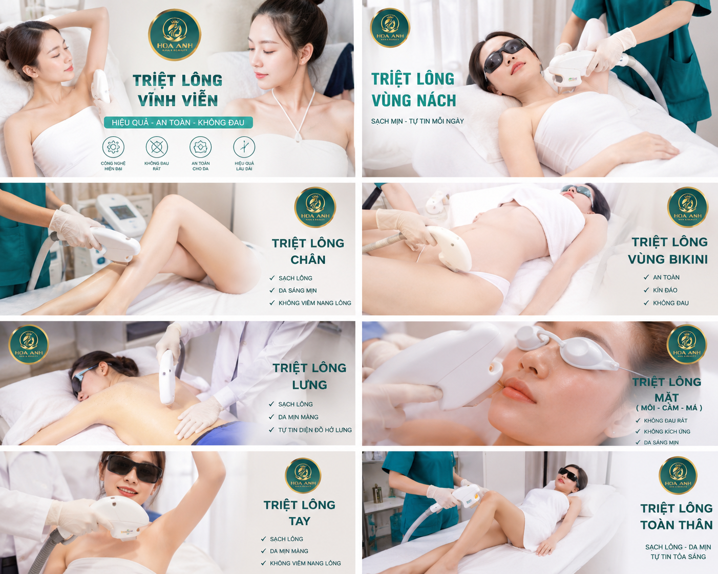 Triệt lông vĩnh viễn